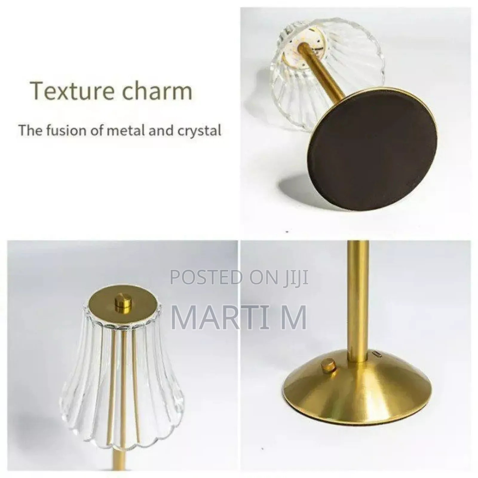 Crystal Table Lamp