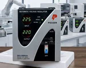 Pozzer Drv-3000va Automatic Voltage Stabilizer (3000va)