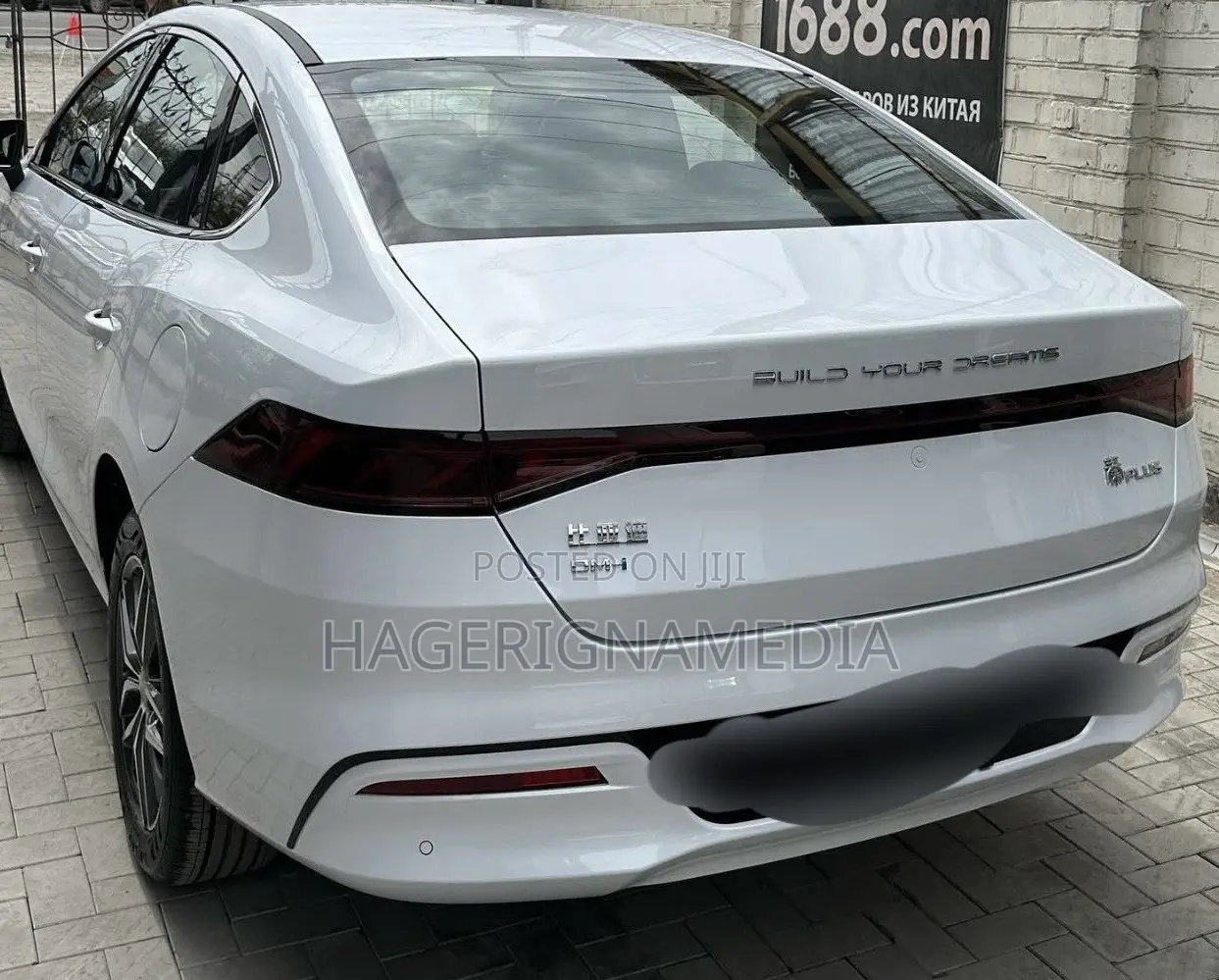 BYD Qin Plus DM-i 2022 White