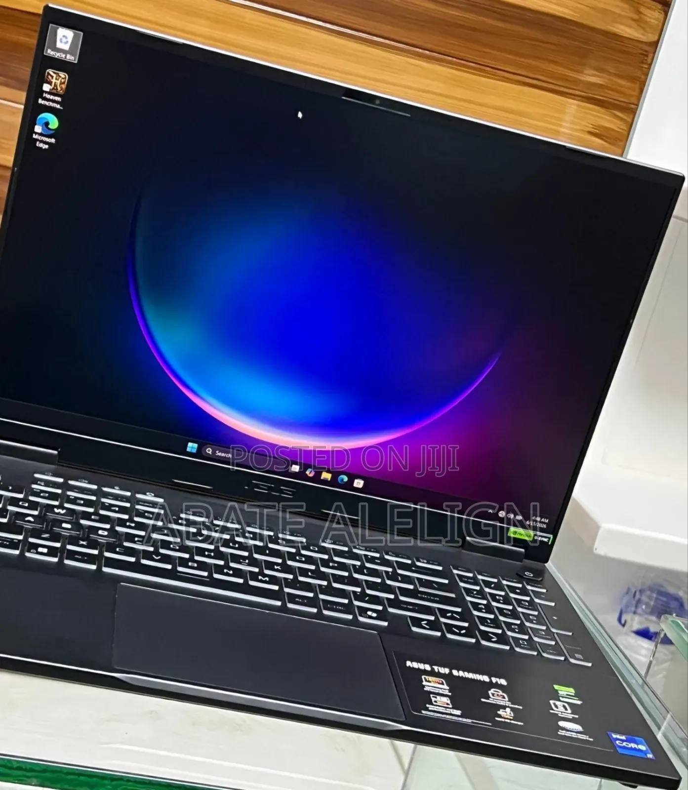 New Laptop Asus TUF Gaming F16 16GB Intel Core i7 SSD 1T