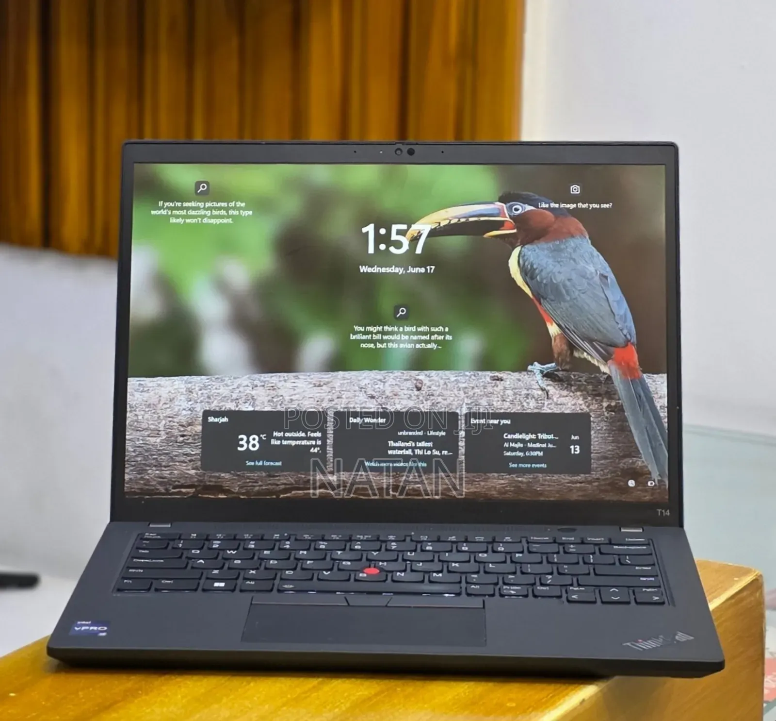 New Laptop Lenovo ThinkPad T14 G4 16GB Intel Core i7 SSD 512GB