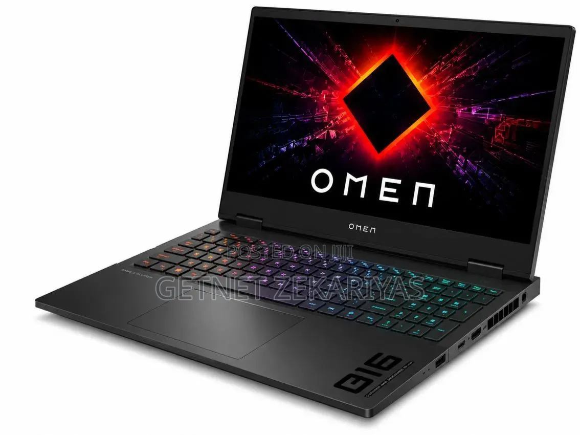 New Laptop HP Omen 16 16GB Intel Core i7 SSD 1T