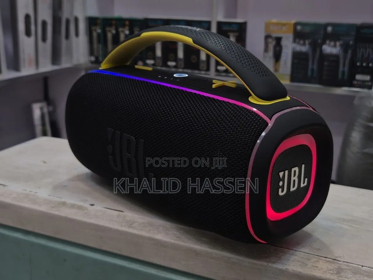 JBL Boombox Bluetooth Speaker With RBG Light
