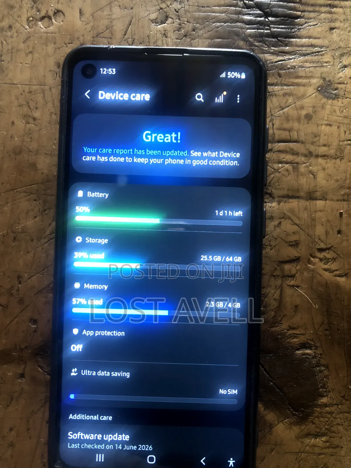 Samsung Galaxy A21s 64 GB Blue