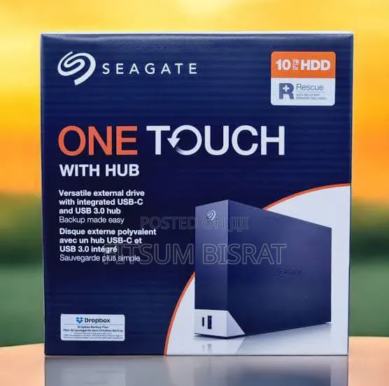 Seagate One Touch Hub 10 Tb External Hard Drive HDD