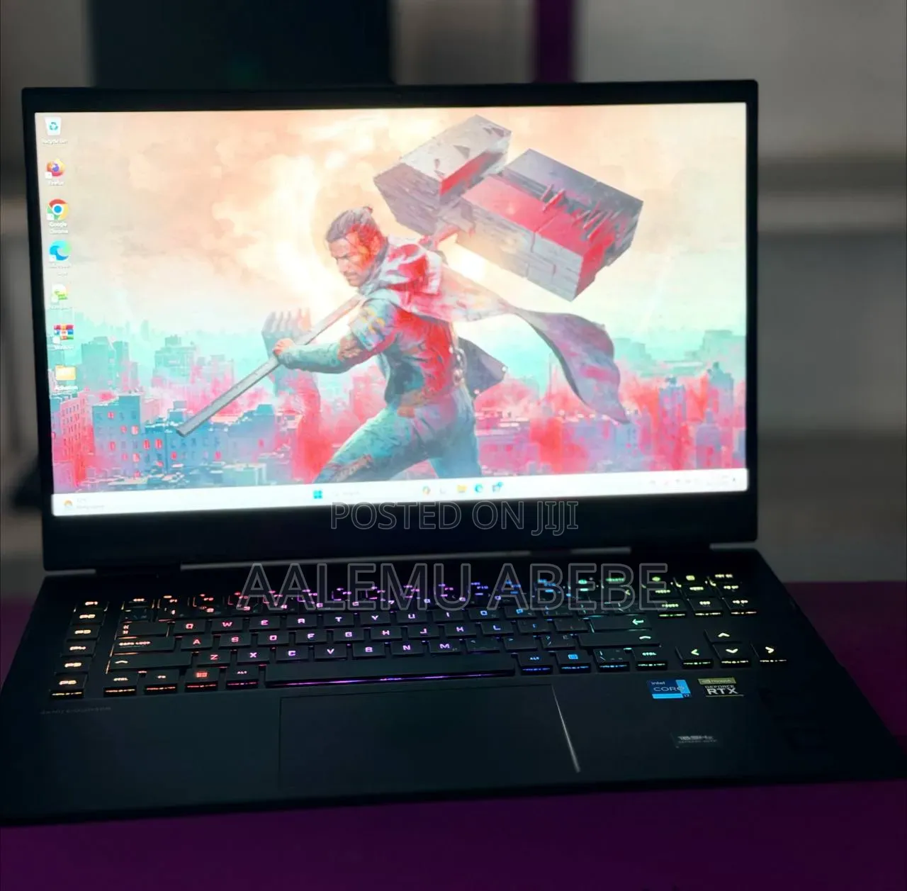 New Laptop HP Omen 17 16GB Intel Core i7 SSD 1T