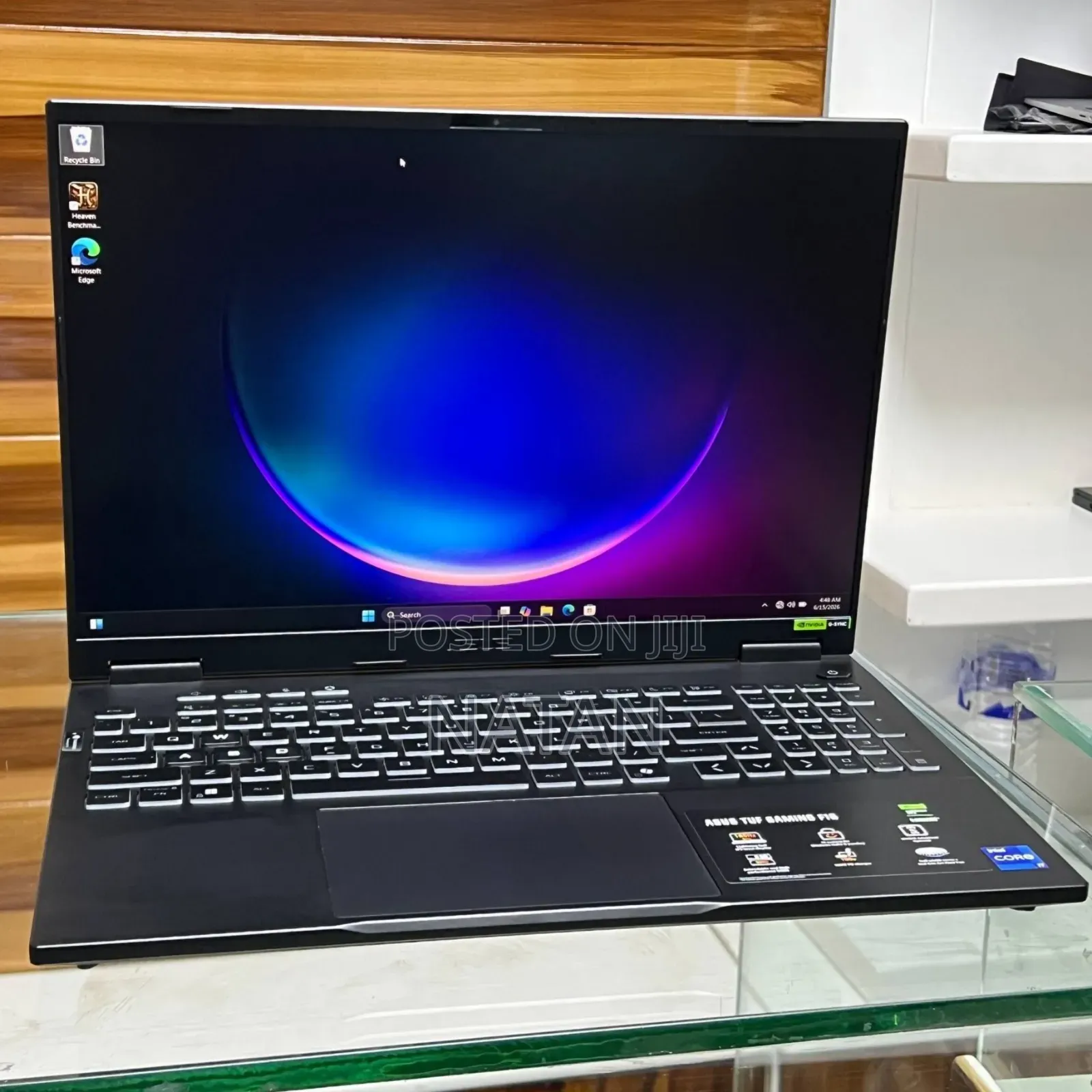 New Laptop Asus TUF Gaming F16 16GB Intel Core i7 SSD 1T