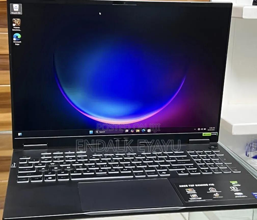 New Laptop Asus TUF Gaming F16 16GB Intel Core i7 SSD 1T