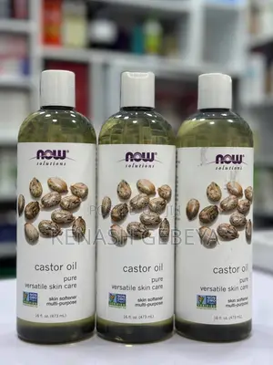Now Solutions Brand 100% Pure Castor Oil
