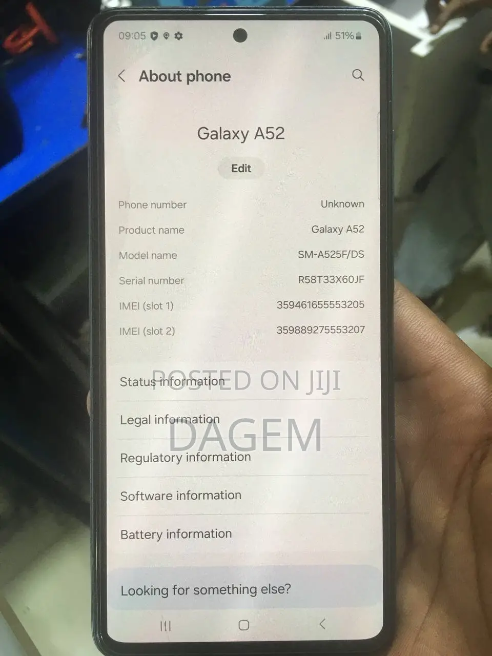 Samsung Galaxy A52 128 GB