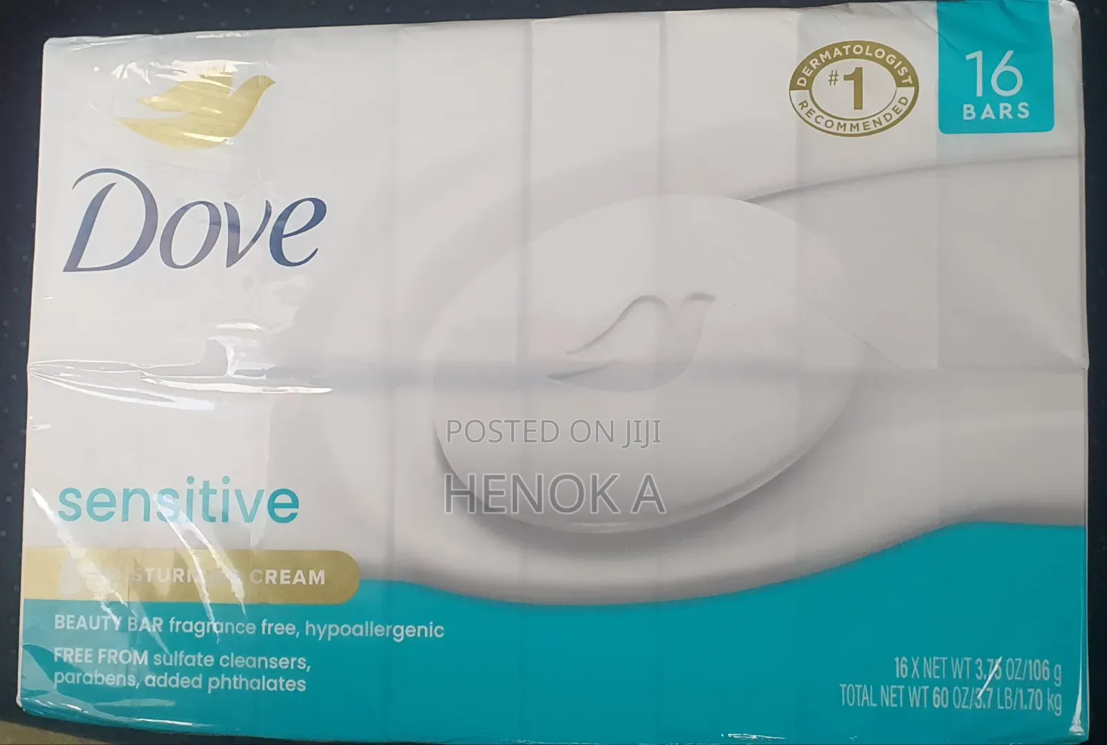 Dove Sensitive Bar Soap