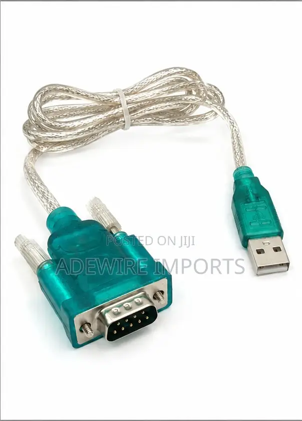 Usb To Rs 232 Converter (Usb To Db9 Port) With Vat