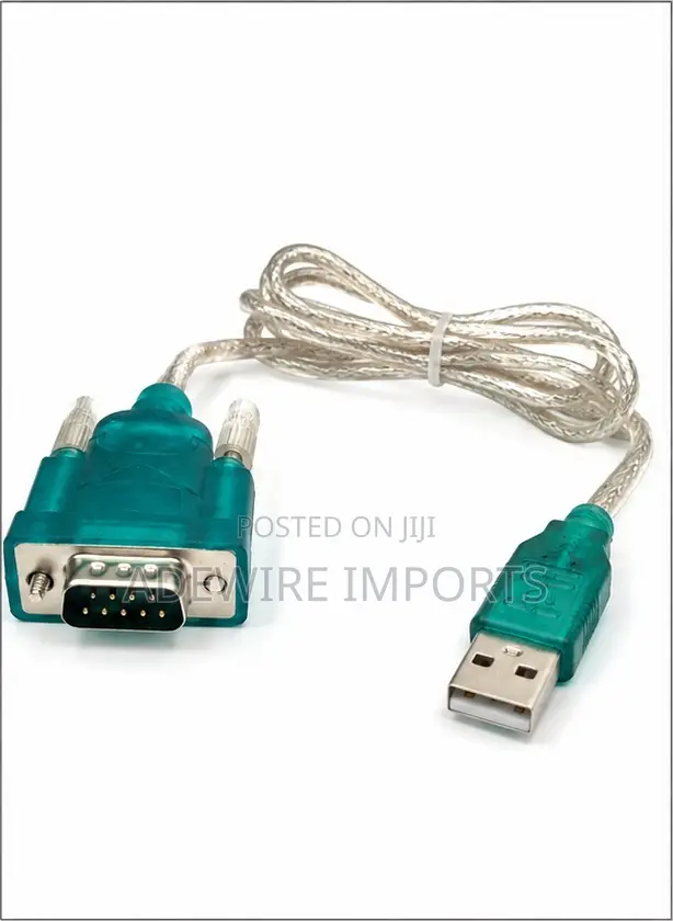 Usb To Rs 232 Converter (Usb To Db9 Port) With Vat