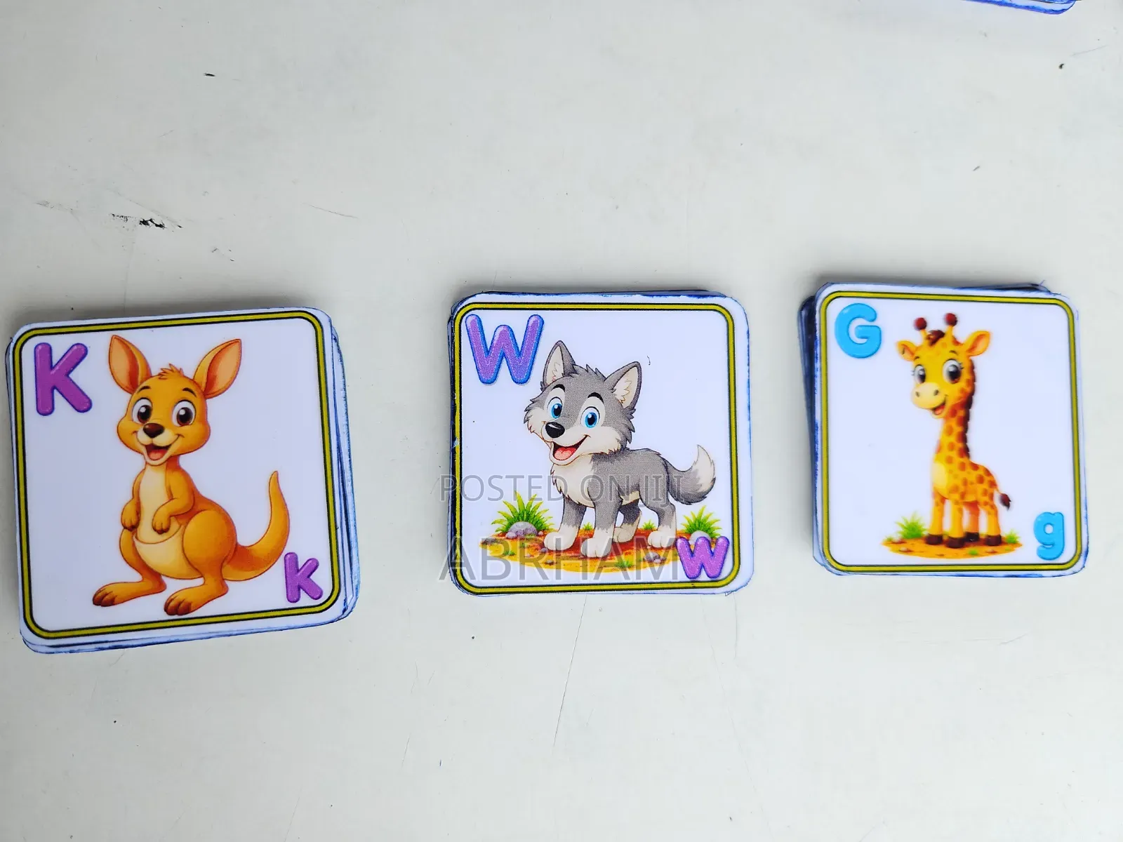 Kids Alphabet and Game Cards