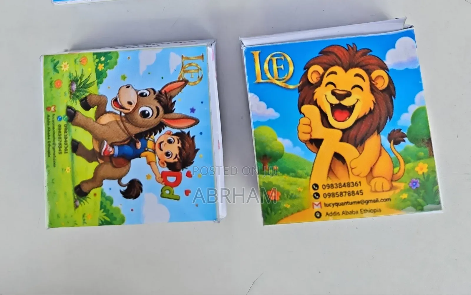 Kids Alphabet and Game Cards