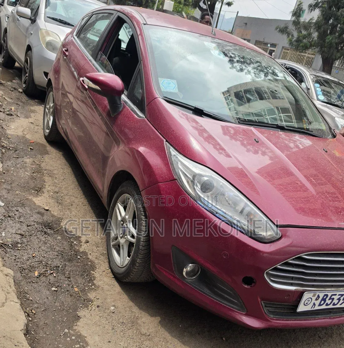 Ford Fiesta 2014 Red