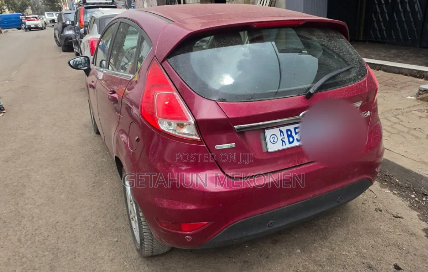 Ford Fiesta 2014 Red