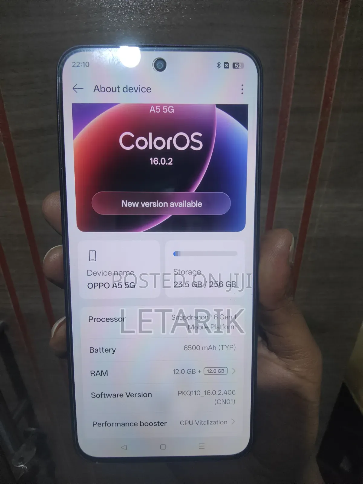 Oppo A5 5G 256 GB Purple