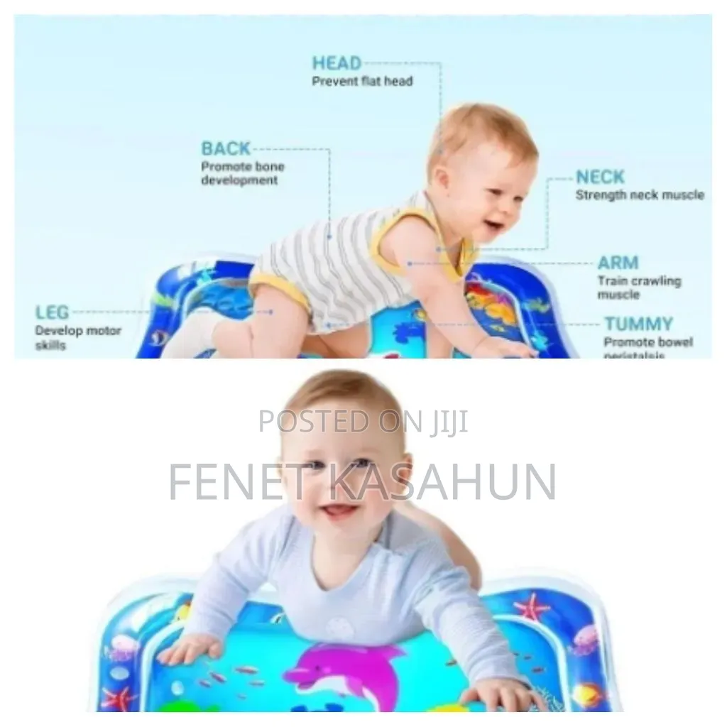 Tummy Time Mat (Baby Water Play Mat)