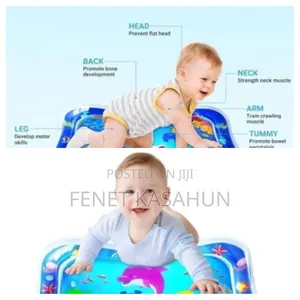 Tummy Time Mat (Baby Water Play Mat)