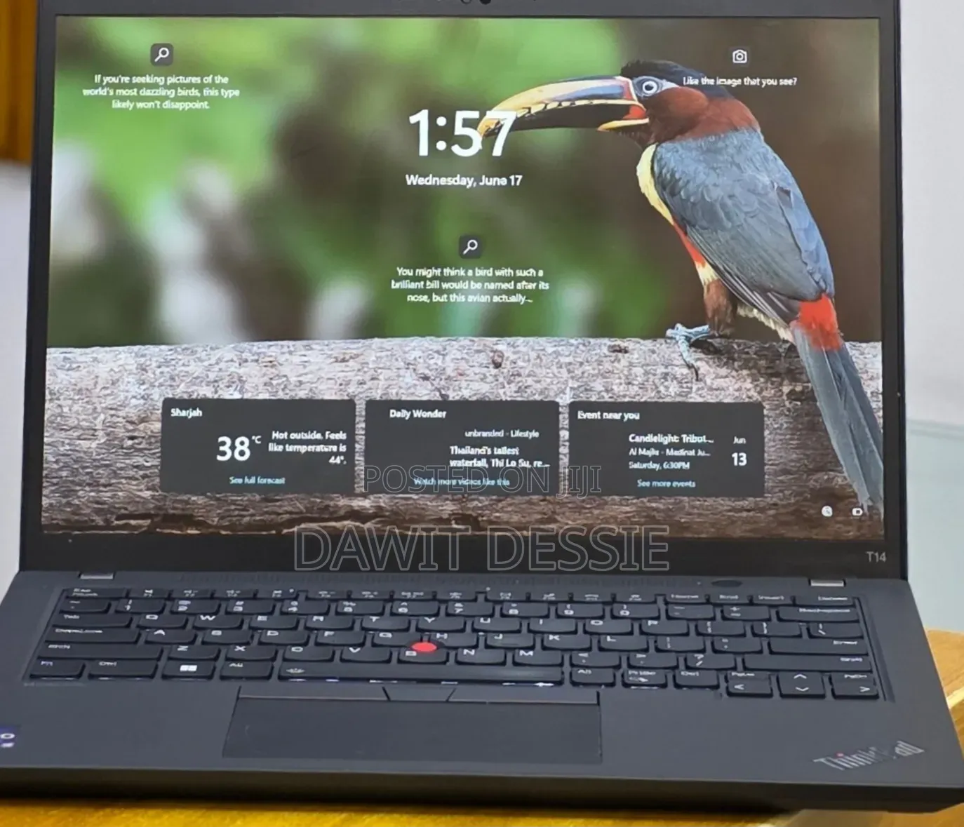 New Laptop Lenovo ThinkPad T14 G4 16GB Intel Core i7 SSD 512GB