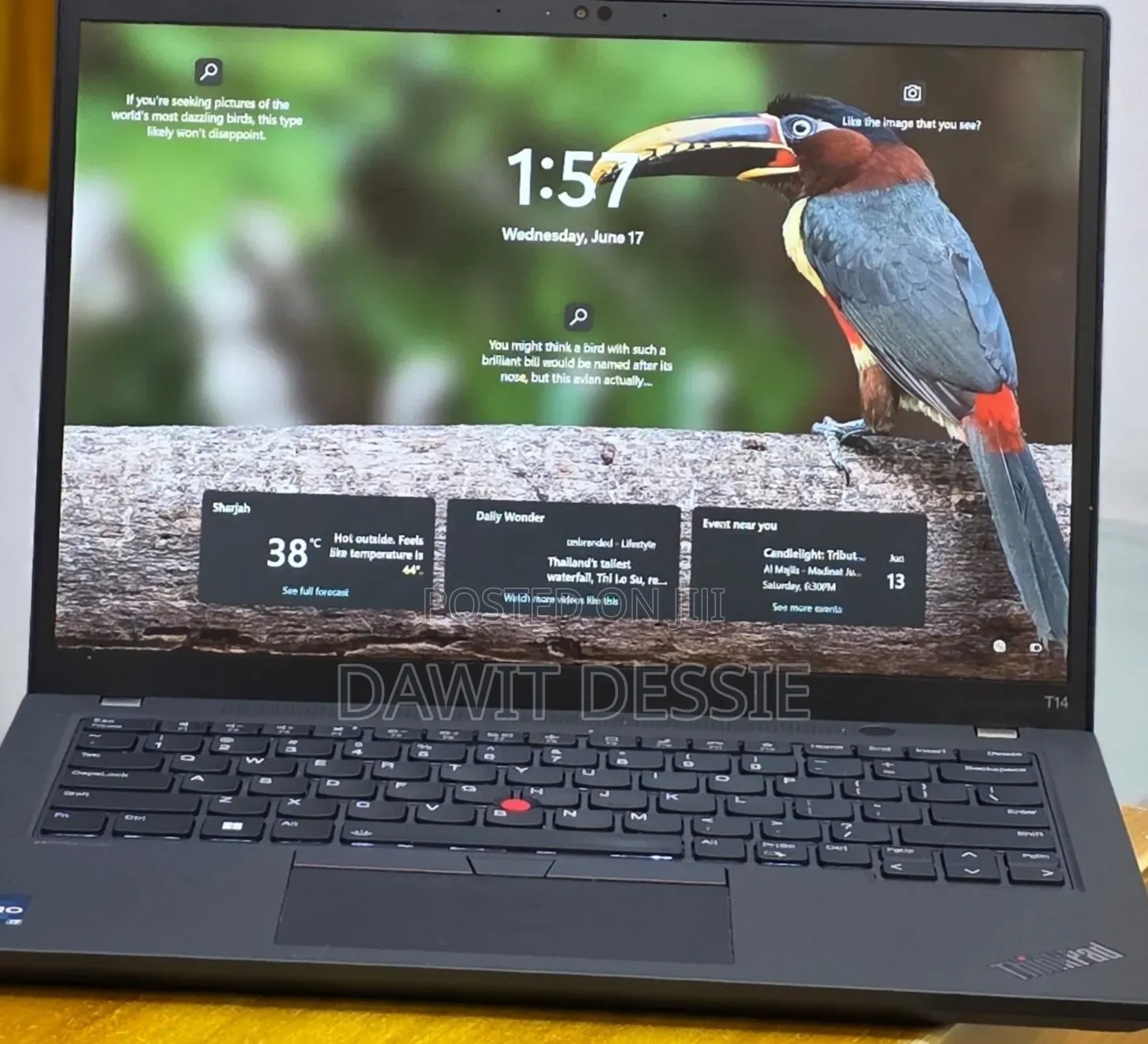 New Laptop Lenovo ThinkPad T14 G4 16GB Intel Core i7 SSD 512GB