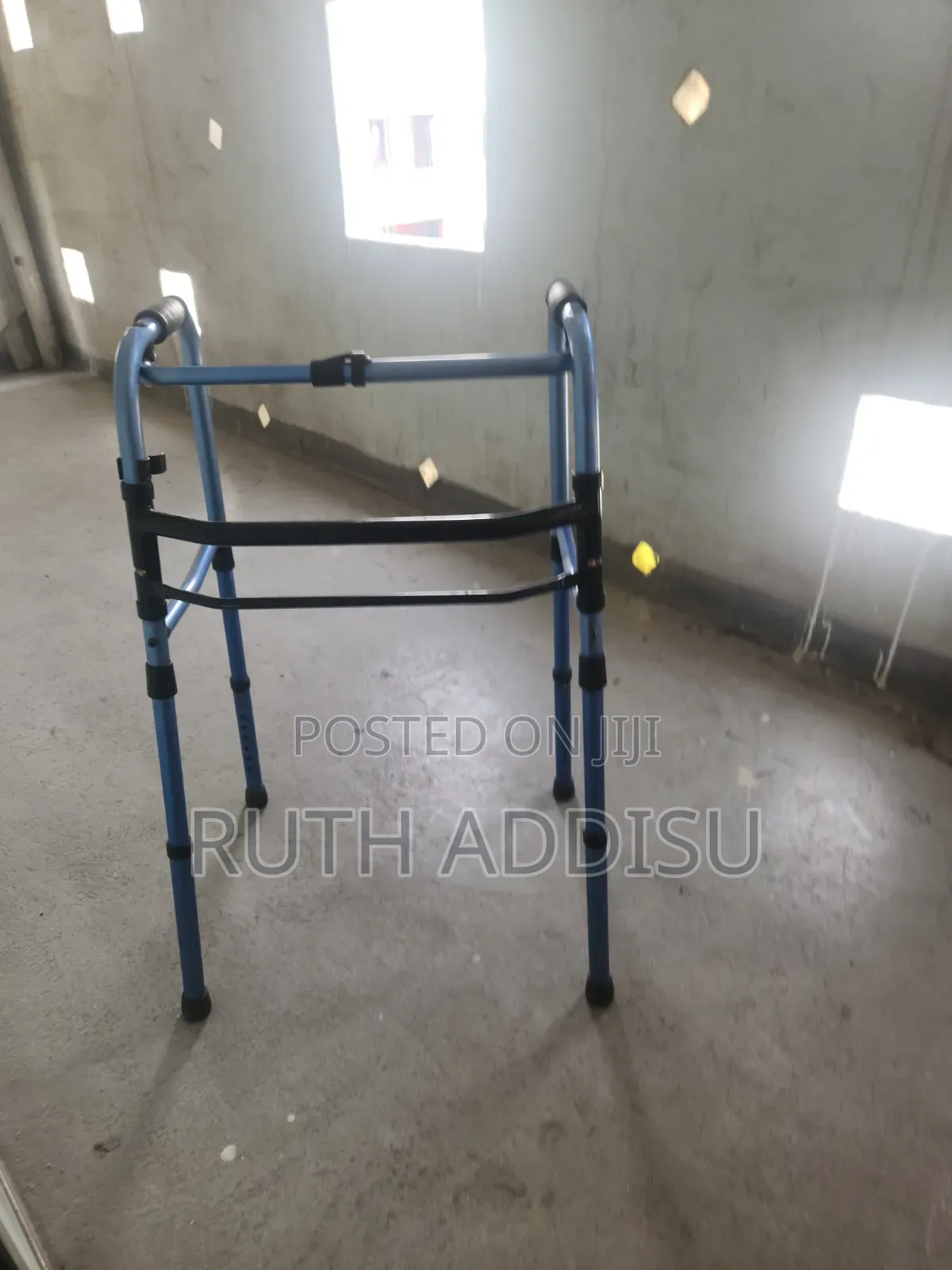Sky Med Walker Ski Glides, Medical Accessories for Seniors አግዚለሪ ክራንች