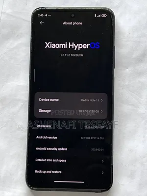 Xiaomi Redmi Note 11 128 GB Gray