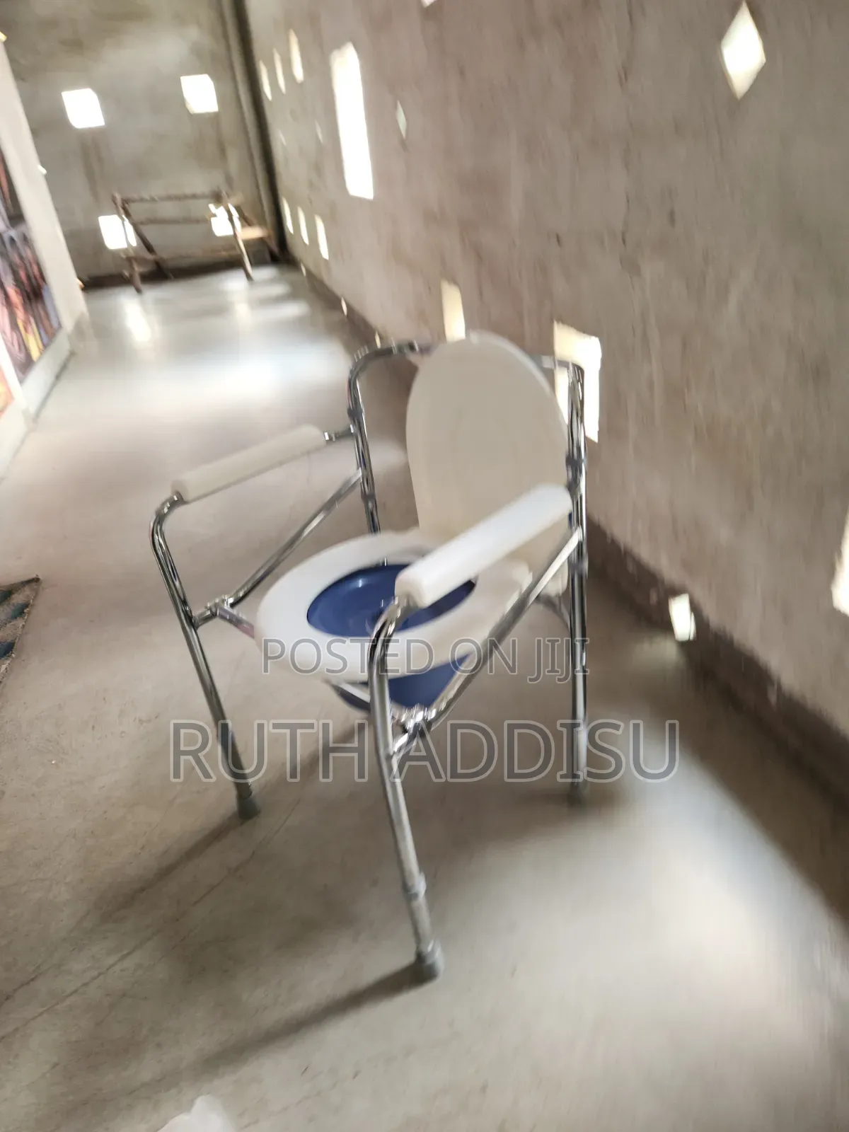 2 in 1 Best Over Toilet Aid Commode Chair With Toilet Seat Popo Seat