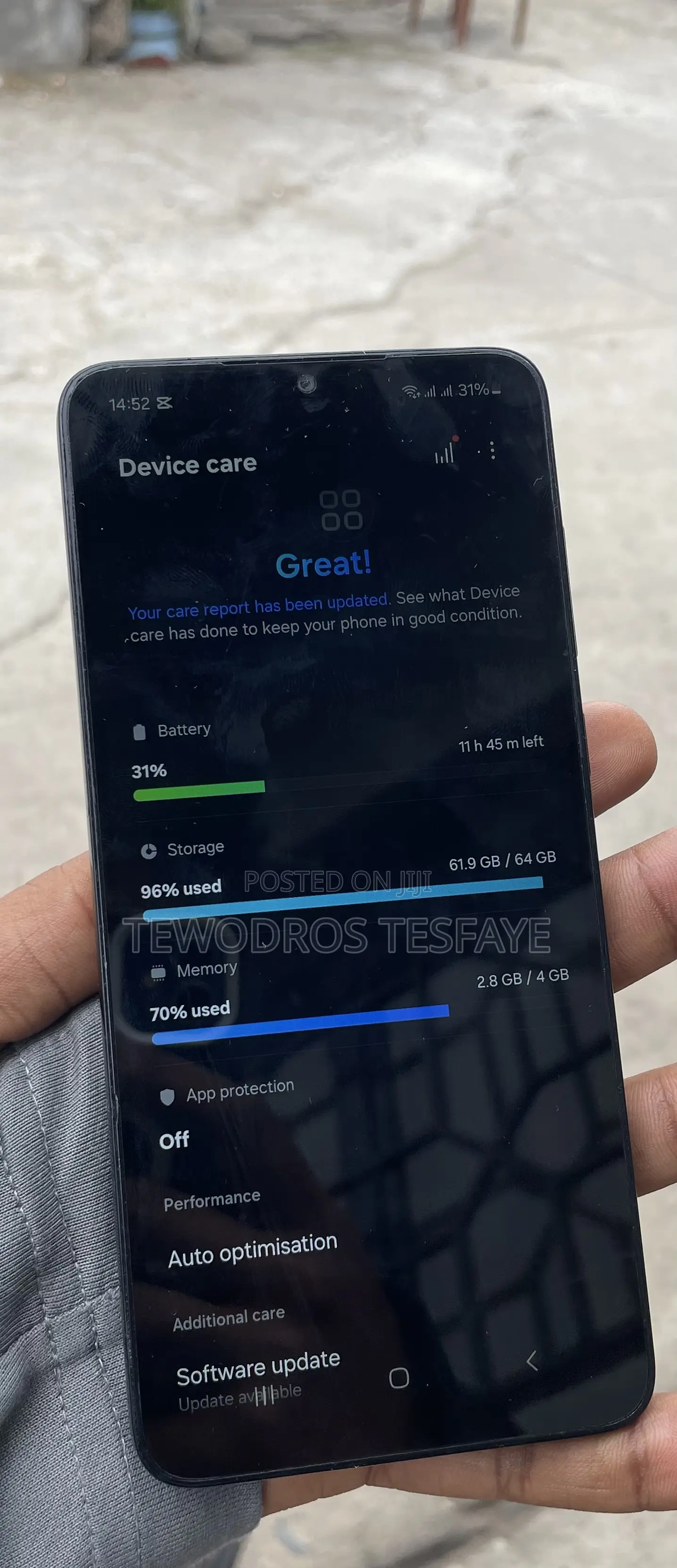 Samsung Galaxy A05 64 GB Blue