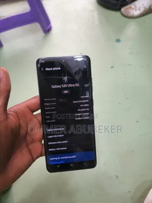 Samsung Galaxy S20 Ultra 5G 128 GB Black