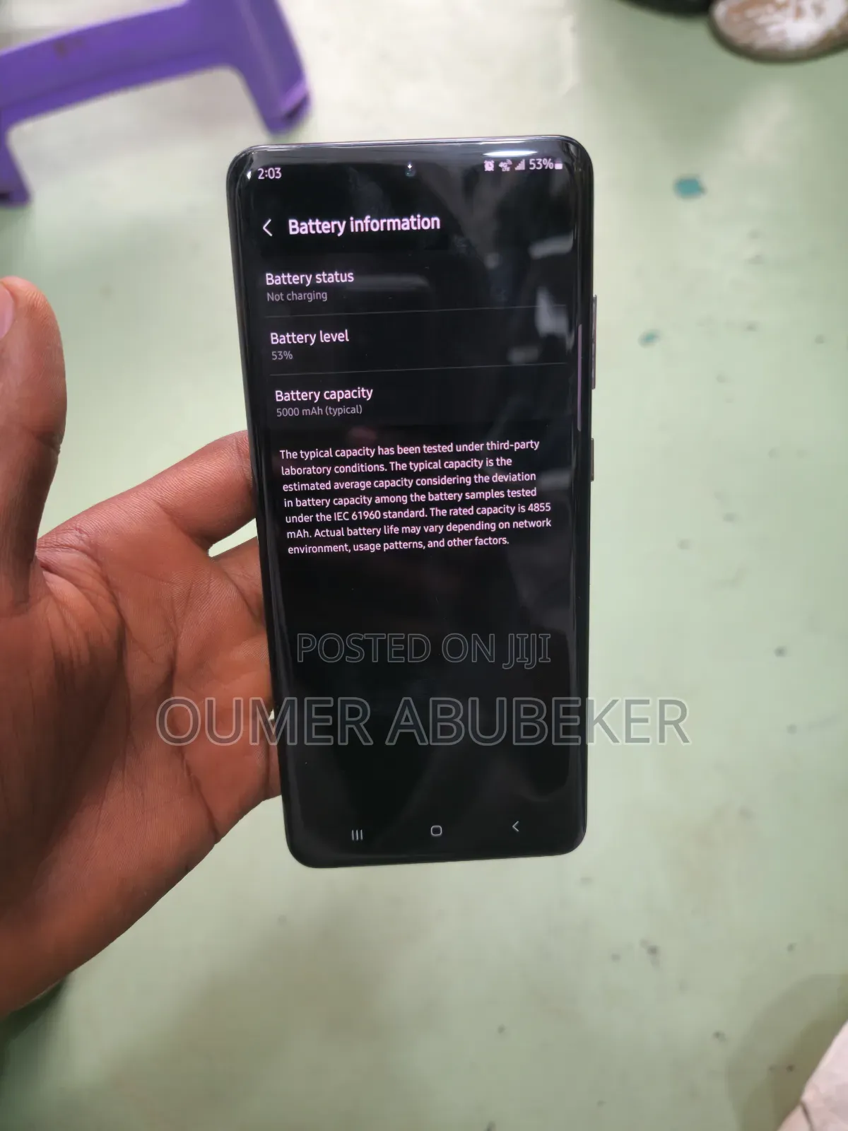 Samsung Galaxy S20 Ultra 5G 128 GB Black