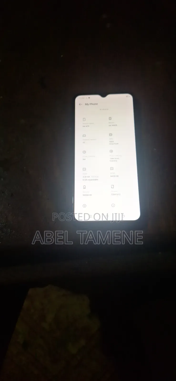 Itel A70 128 GB Blue
