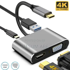 4-in-1 Usb-C Multiport Adapter