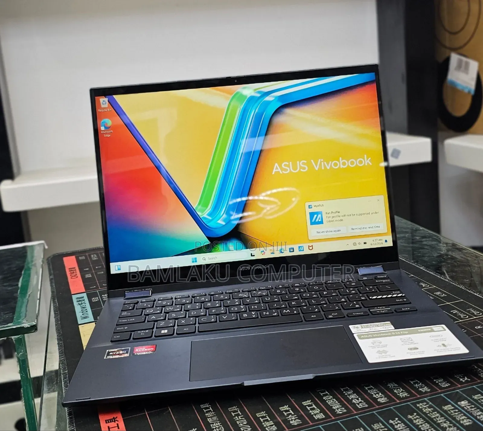 New Laptop Asus VivoBook Flip 14 TP401NA 16GB AMD Ryzen 7 SSD 512GB