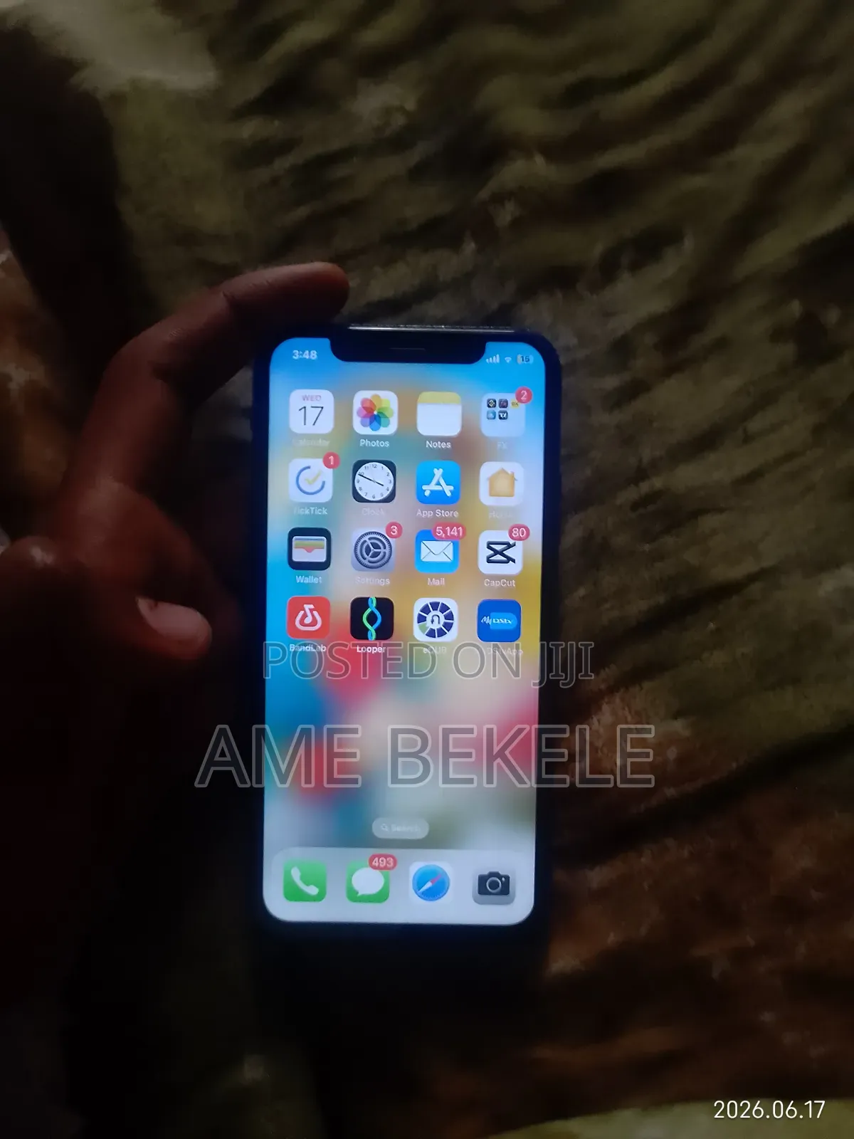 Apple iPhone X 64 GB Black