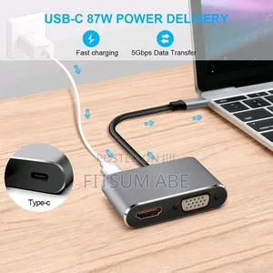 4-in-1 Usb-C Multiport Adapter