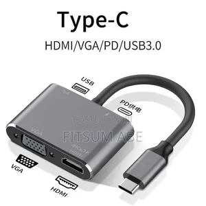 4-in-1 Usb-C Multiport Adapter