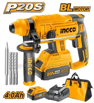 Rechargeable Hammer Drill – Cordless Rotary Hammer for Concrete,
