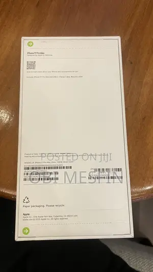 New Apple iPhone 17 Pro Max 256 GB Silver