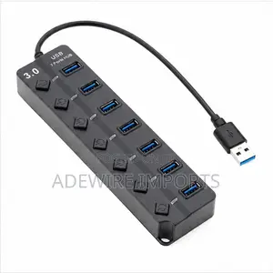 Usb Hub 7port 3.0 30cm With Vat