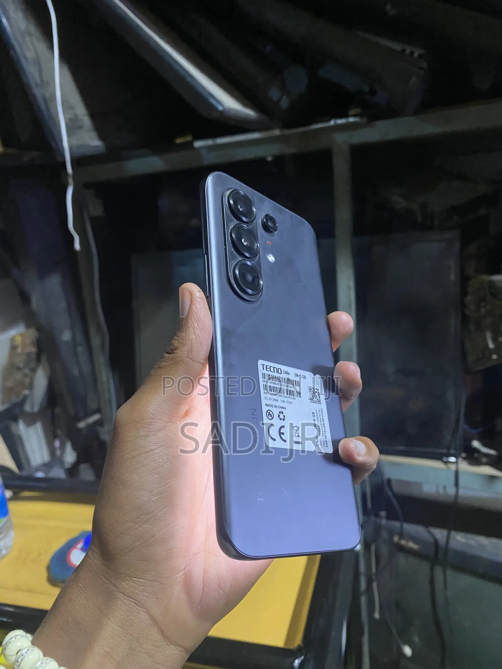 New Tecno Camon 50 Pro 256 GB Black