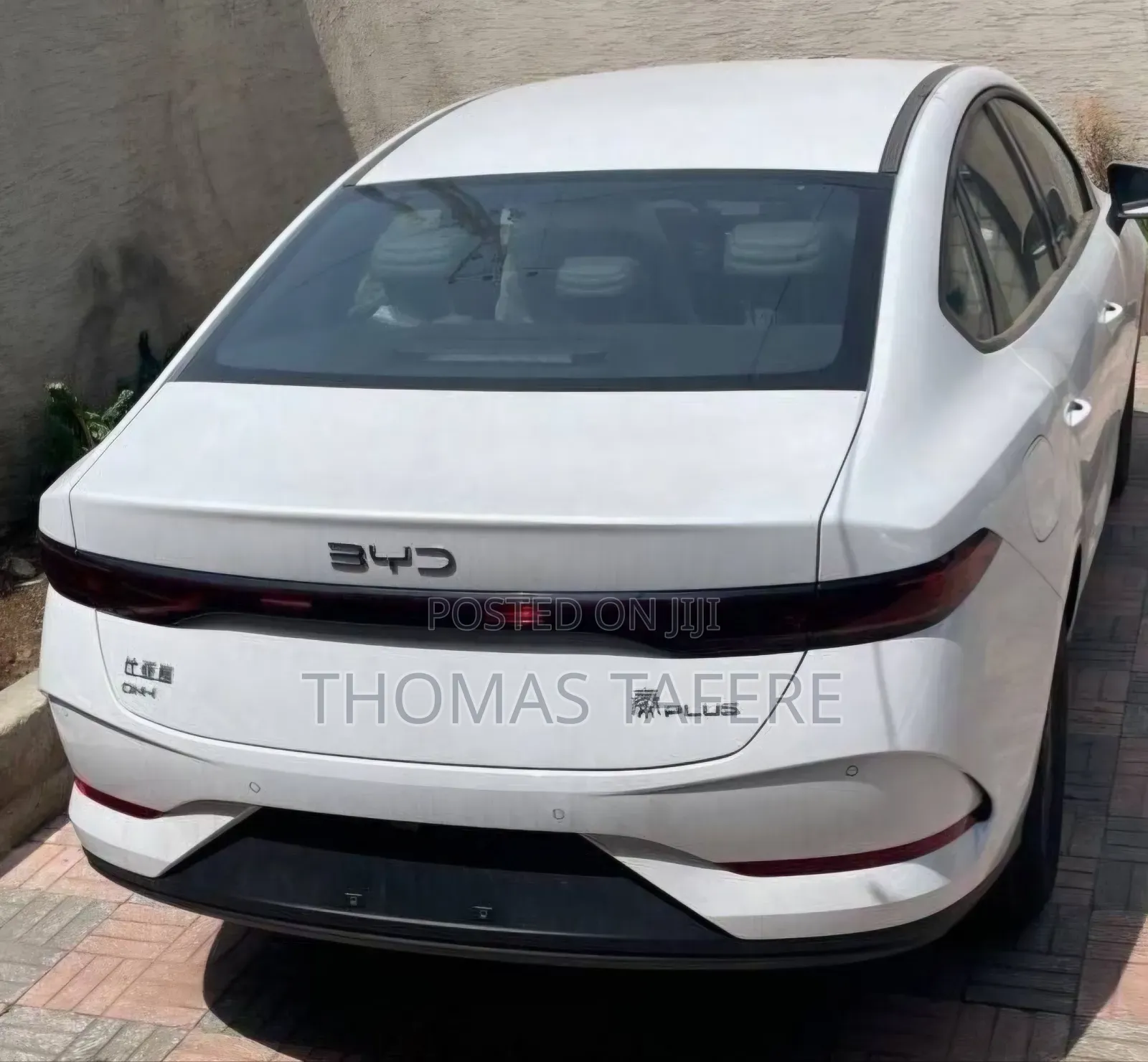 New BYD Qin Plus DM-i 2025 White