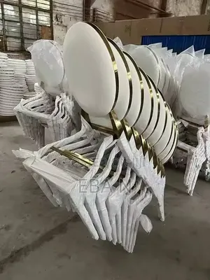 Wedding Style Gold Stainless Steel Chair Feature