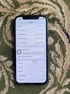 Apple iPhone 12 Pro 512 GB Black