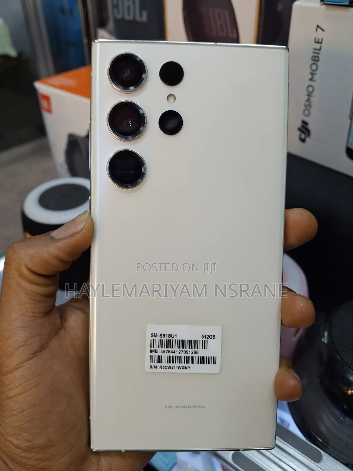 New Samsung Galaxy S23 Ultra 512 GB White