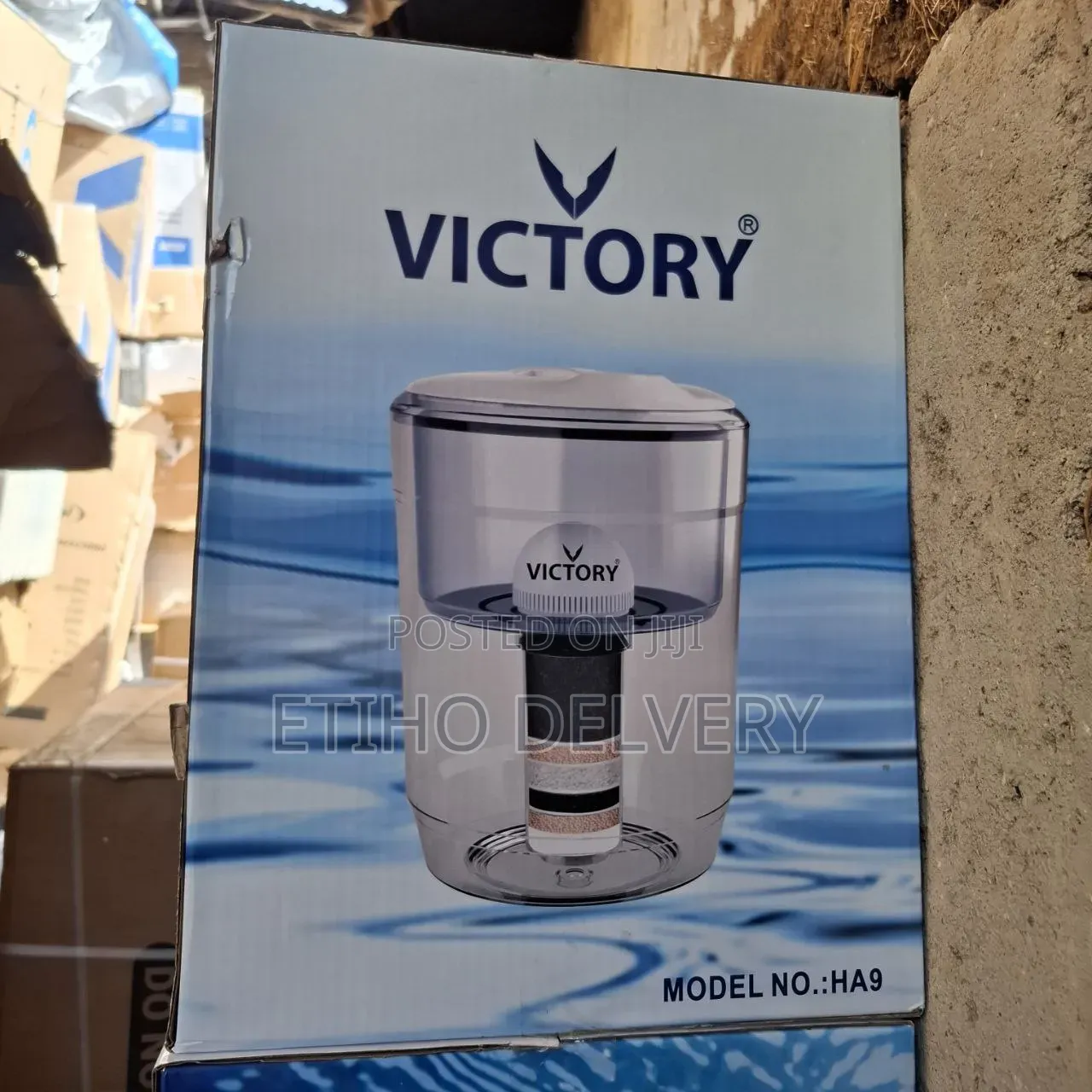 Vlktory￼ ￼ +2 This Is a Black Victory Brand Freestanding Water Dis