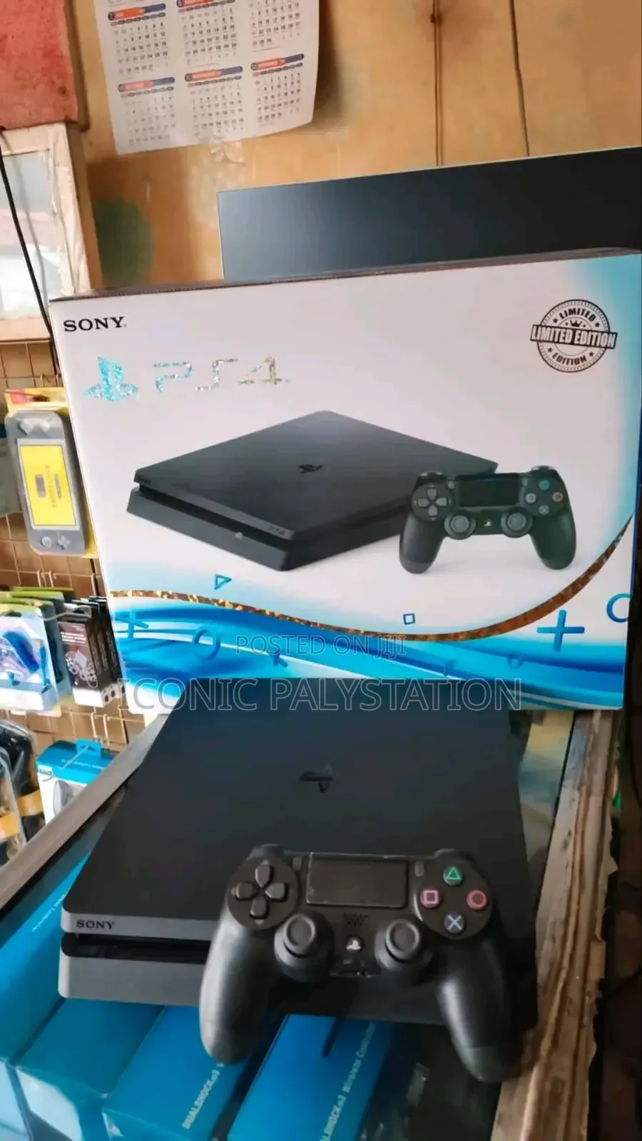 Ps4 Slim With Two Original Joystik Is Here for Gamers