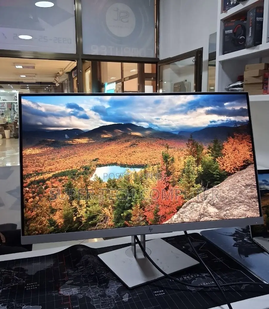 Hp 27 Inch Screen Resolution Two K Frameless Monitor