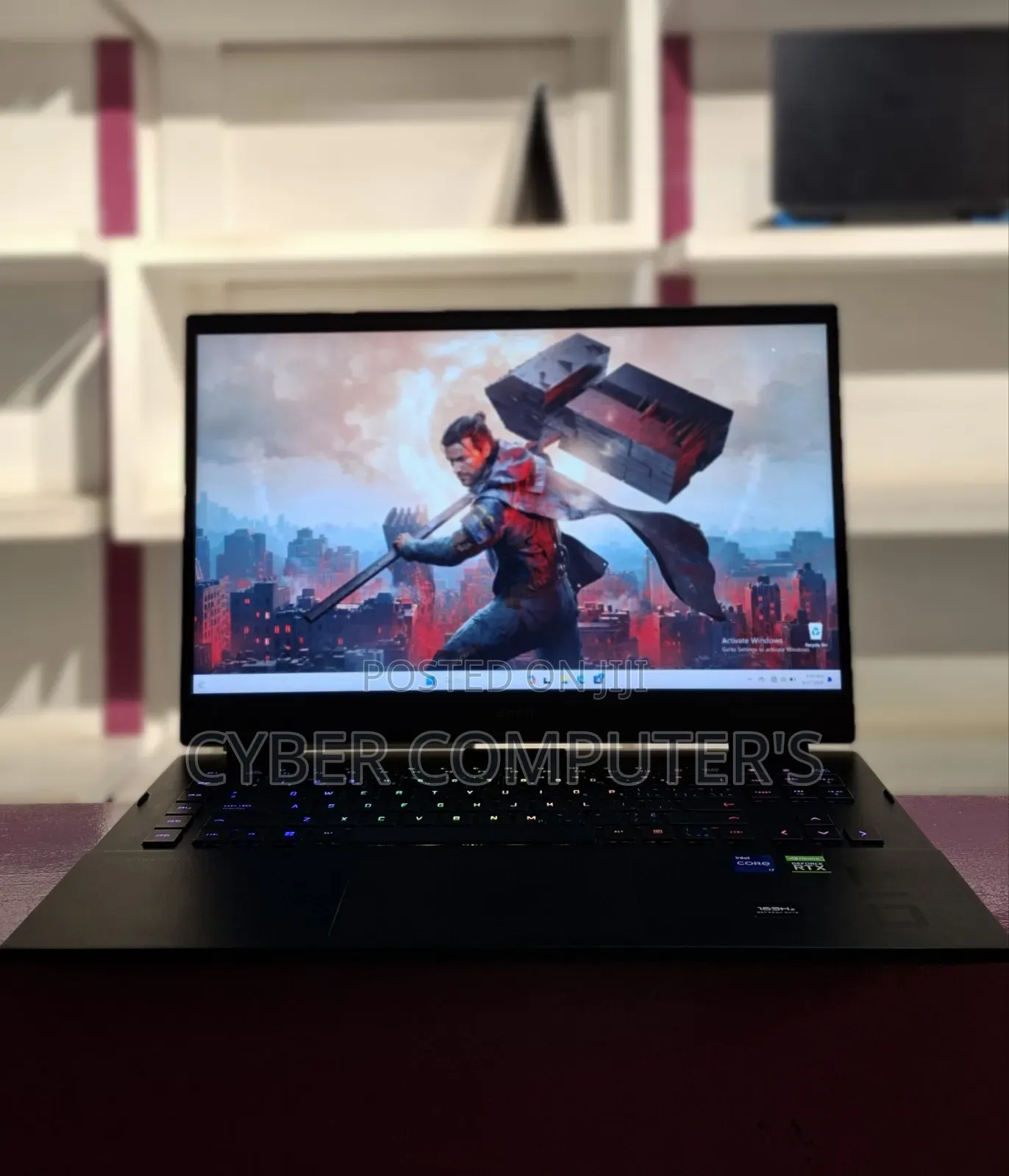 New Laptop HP Omen 17 16GB Intel Core i7 SSD 1T